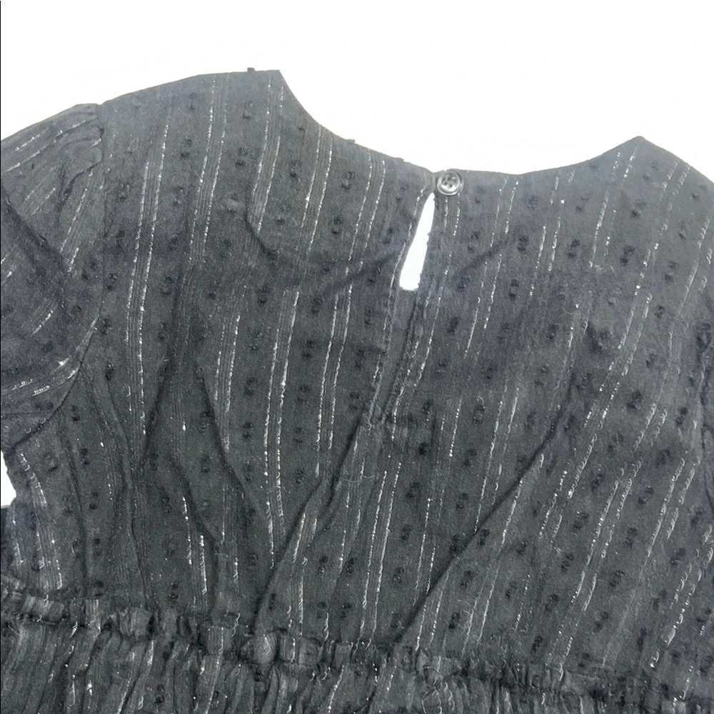Old Navy Black Kids Dress with Subtle Sparkle